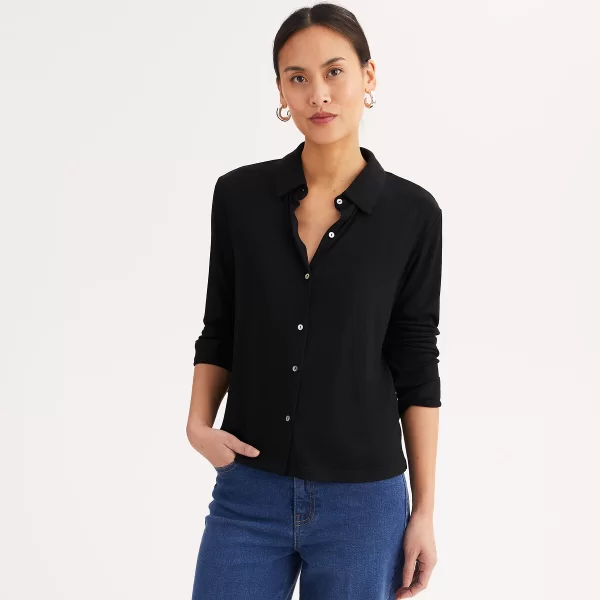 Polo μπλουζάκι με μακριά μανίκια