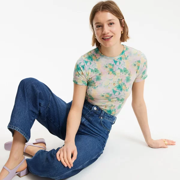 La Redoute Collections Μπλουζάκι με στρογγυλή λαιμόκοψη