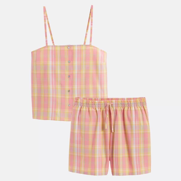 Πιτζάμα με σορτς ποπλίνα