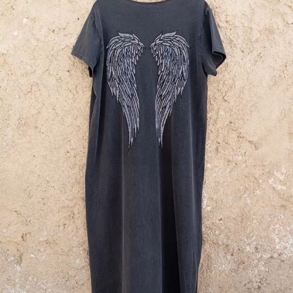 casual φόρεμα Angel ανθρακί