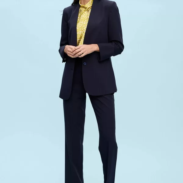 ΣΑΚΑΚΙ ΜΠΛΕΙΖΕΡ ΜΟΝΟΧΡΩΜΟ ΜΕ ΚΟΥΜΠΙΑ ΜΠΛΕ ΜΠΛΕ