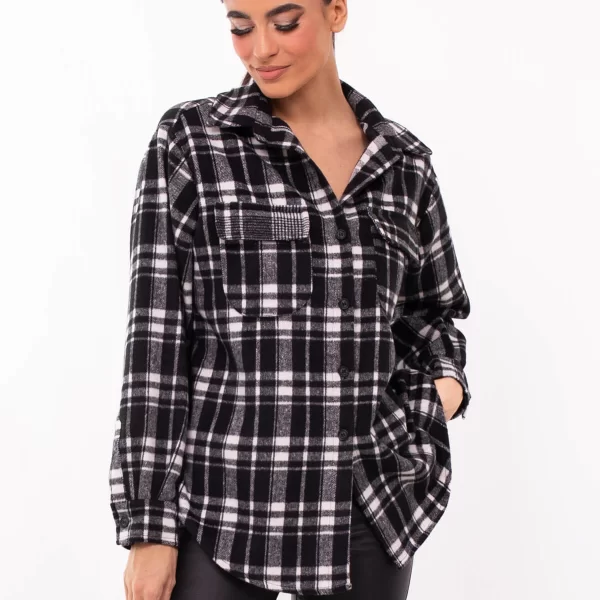 ΠΟΥΚΑΜΙΣΟ ΧΟΝΤΡΟ ΚΑΡΟ ΑΣΠΡΟΜΑΥΡΟ ΑΣΠΡΟΜΑΥΡΟ