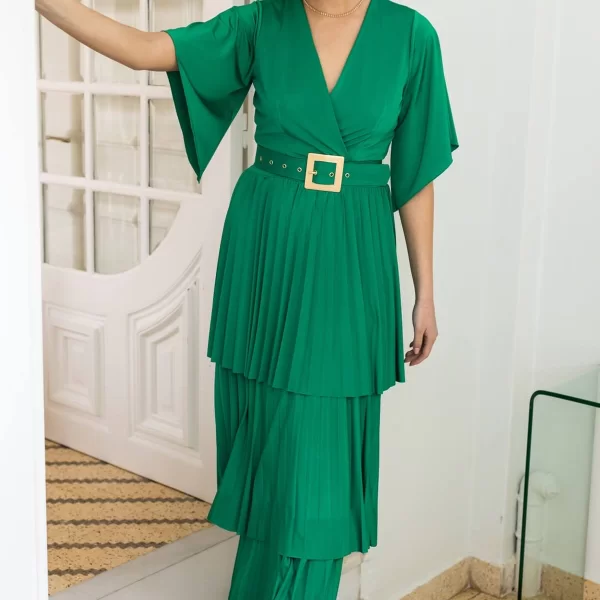 ΦΟΡΕΜΑ ΠΛΙΣΕ ΜΕ ΒΟΛΑΝ ΚΑΙ ΖΩΝΗ ΠΡΑΣΙΝΟ ΠΡΑΣΙΝΟ