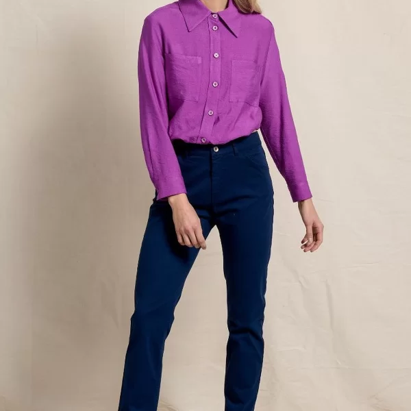 ΠΑΝΤΕΛΟΝΙ ΠΕΝΤΑΤΣΕΠΟ COTTON ΜΠΛΕ ΜΠΛΕ