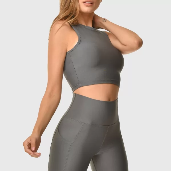 AXNARI Αθλητικό Μπουστάκι Γκρί ss379511 ΓΚΡΙ