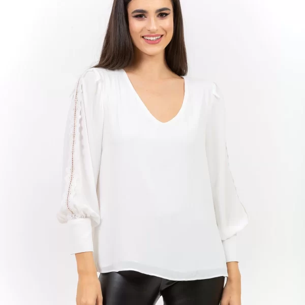 ΜΠΛΟΥΖΑ ax521113l ΛΕΥΚΟ