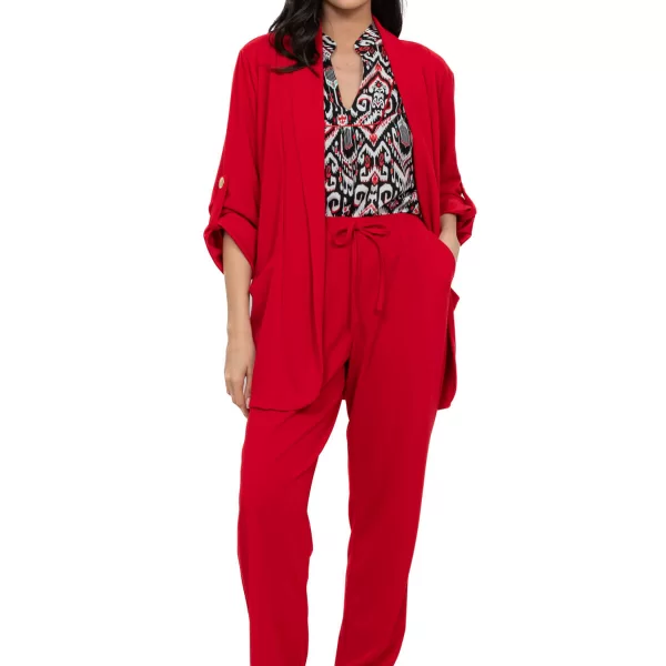 ΠΑΝΤΕΛΟΝΙ PLUS SIZE ΕΛΑΣΤΙΚΟ ΚΟΚΚΙΝΟ ΚΟΚΚΙΝΟ