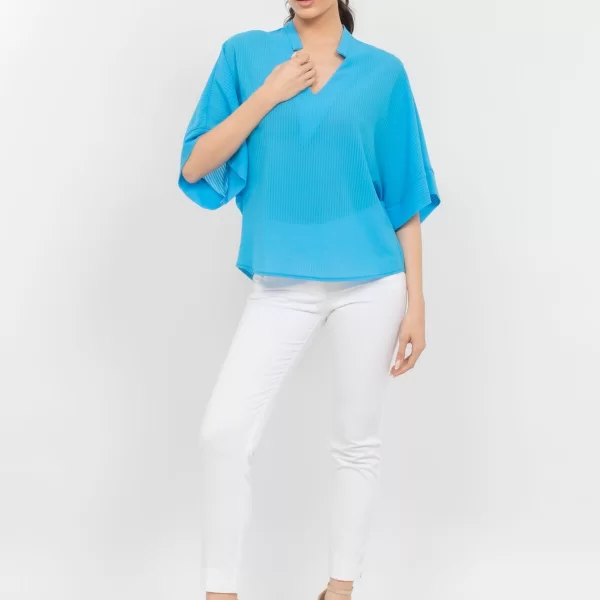 AXNARI ΜΠΛΟΥΖΑ ΣΕ ΑΝΕΤΗ ΓΡΑΜΜΗ ΤΙΡΚΟΥΑΖ ΤΙΡΚΟΥΑΖ