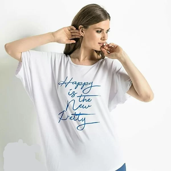 ΜΠΛΟΥΖΑ plu191003l ΛΕΥΚΟ