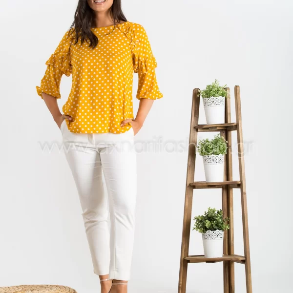 AXNARI ΠΟΥΚΑΜΙΣΑ axd17108 ΚΙΤΡΙΝΟ