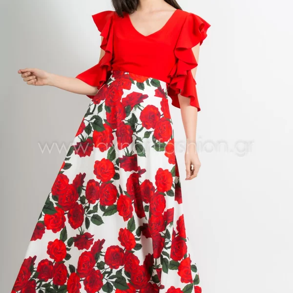 ΜΠΛΟΥΖΑ ΜΕ ΒΟΛΑΝ axs18p606 ΚΟΚΚΙΝΟ