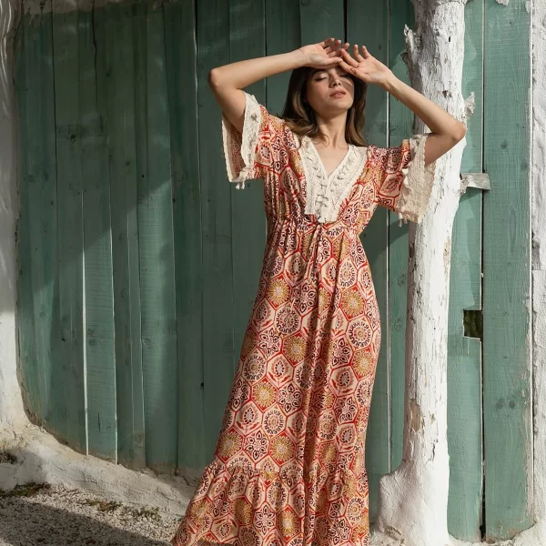 ΦΟΡΕΜΑ ΚΑΦΤΑΝΙ ΒΙΣΚΟΖ ΕΜΠΡΙΜΕ MULTICOLOR