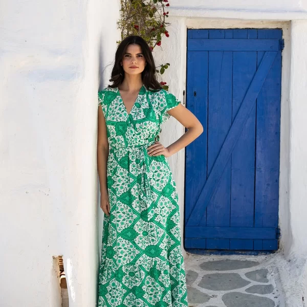 AXNARI ΦΟΡΕΜΑ ΒΙΣΚΟΖ ΚΡΟΥΑΖΕ ΜΕ ΒΟΛΑΝ ΠΡΑΣΙΝΟ