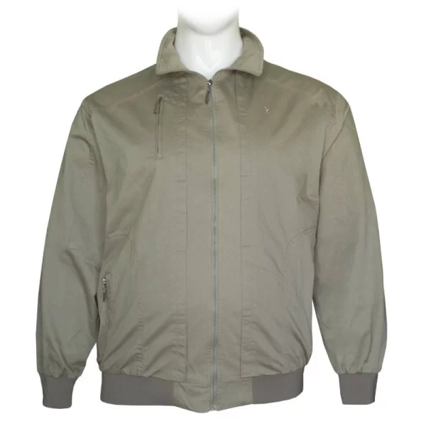 Ανοιξιάτικο βαμβακερό καπαρτινέ μπουφάν - Beige