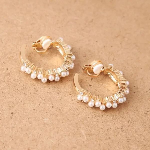 ECCENTRICO Σκουλαρίκια κλιπς κρίκοι Natalia