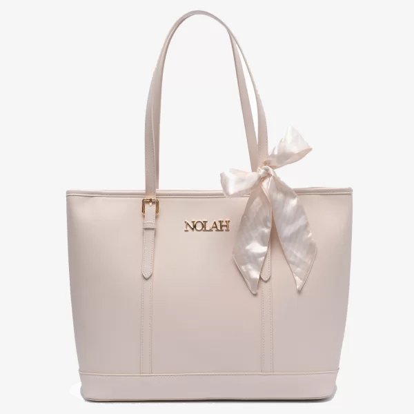 Nolah Τσάντα ώμου – Ella Ivory Light Gold