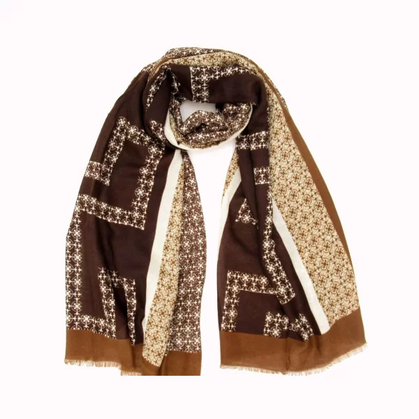 Γυναικείο Φουλάρι – Da Vinci Brown