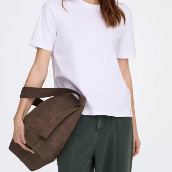 LUXE TOP ONLY FREJA S/S BRIGHT WHITE ONLY