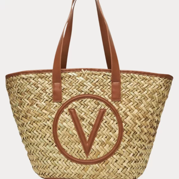 ΤΣΑΝΤΑ VALENTINO SAMUELA BEIGE TAN VALENTINO