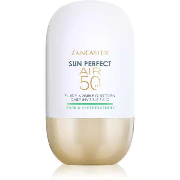 Lancaster Sun Perfect Air 50 Pore & Imperfections εξαιρετικά ελαφρύ fluid προστασίας για λιπαρή και προβληματική επιδερμίδα SPF 50 40 ml