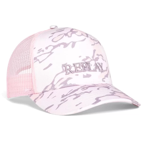 REPLAY ροζ καπέλο AW4311