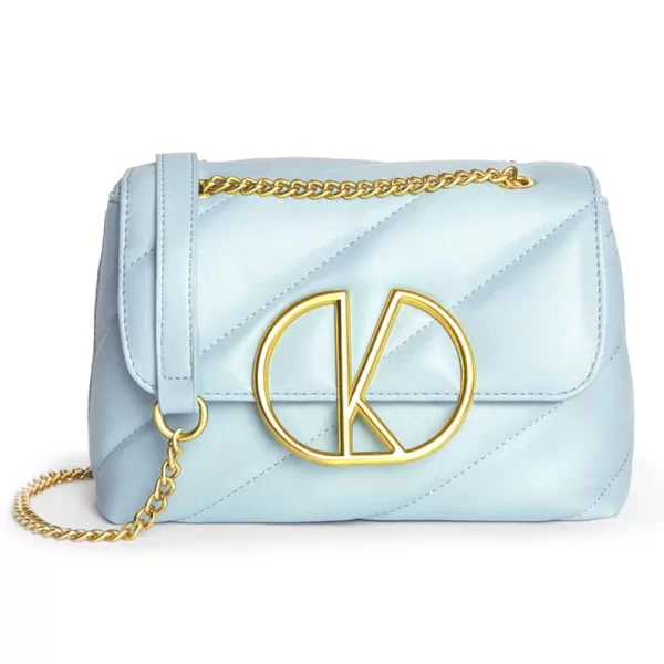 KALK γαλάζια τσάντα ώμου MUST