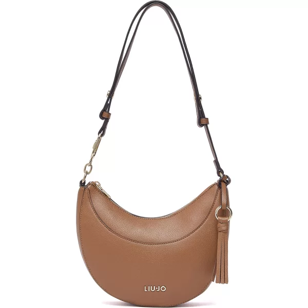 LIU JO κάμελ τσάντα χιαστί AA6186