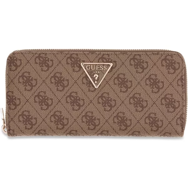 Guess μπεζ latte πορτοφόλι Laurel 4G L