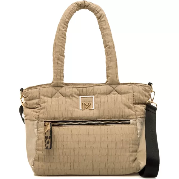 MariaMare μπεζ τσάντα ώμου PEPI