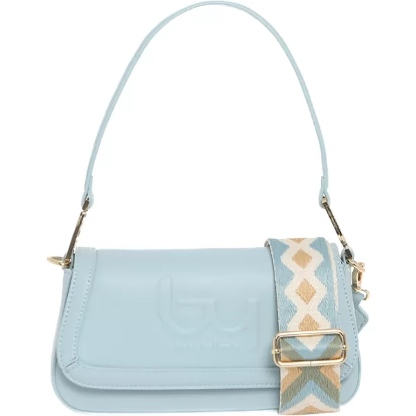 BYBYBLOS γαλάζια τσάντα χιαστί GRANATI 44A01