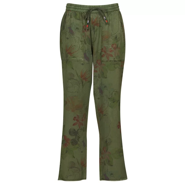 Παντελόνι πεντάτσεπο Desigual PANT_MICKEY CAMO FLOWERS