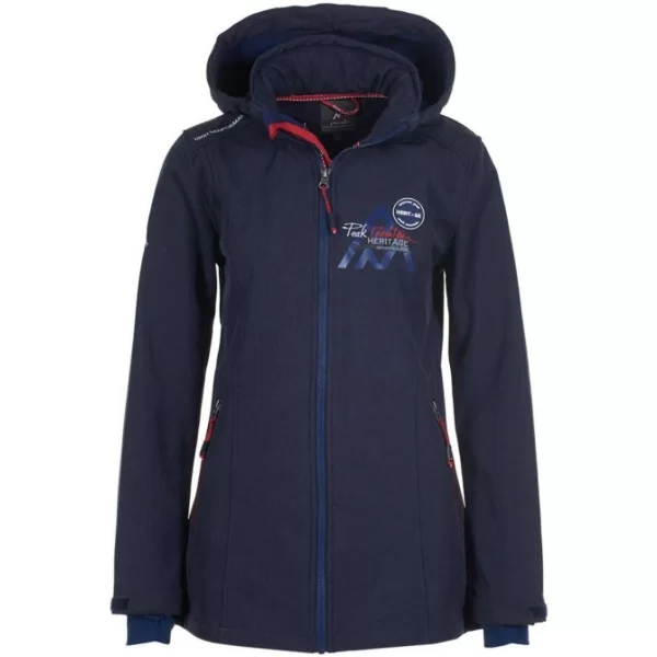 Μπουφάν Peak Mountain Blouson softshell femme AMONT