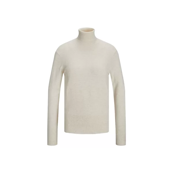 Πουλόβερ JJXX Malha Ava L/S Roll Neck - Snow White