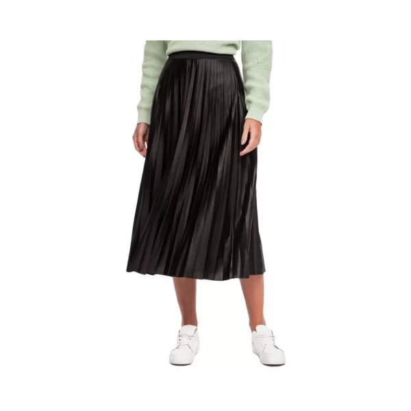 Κοντές Φούστες Vila Nitban Midi Skirt - Black
