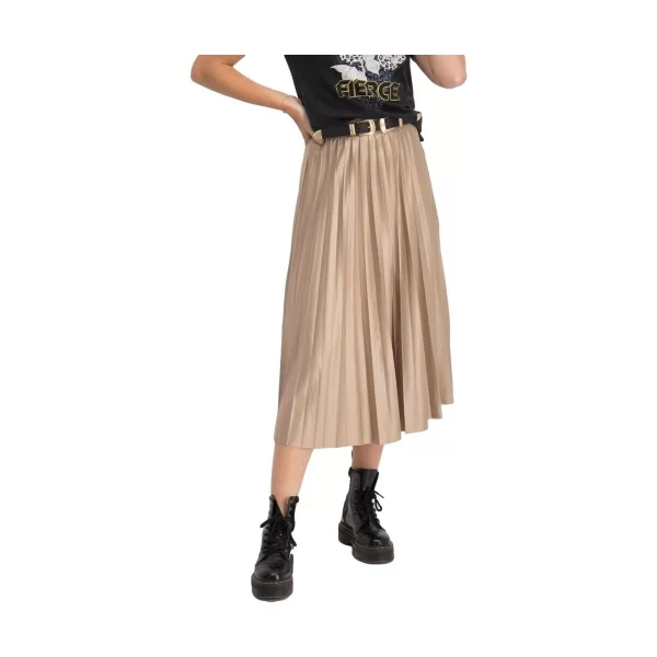 Κοντές Φούστες Vila Nitban Midi Skirt - Sand Shell