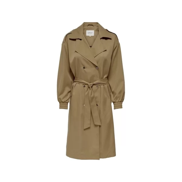 Παλτό Only Raincoat Sepia - Tigers Eye