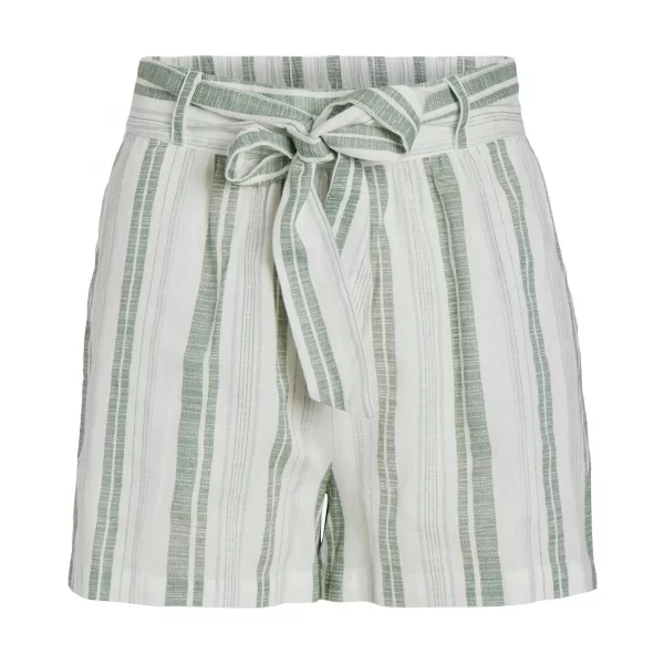 Shorts & Βερμούδες Vila Etni Shorts - Cloud Dancer/Green