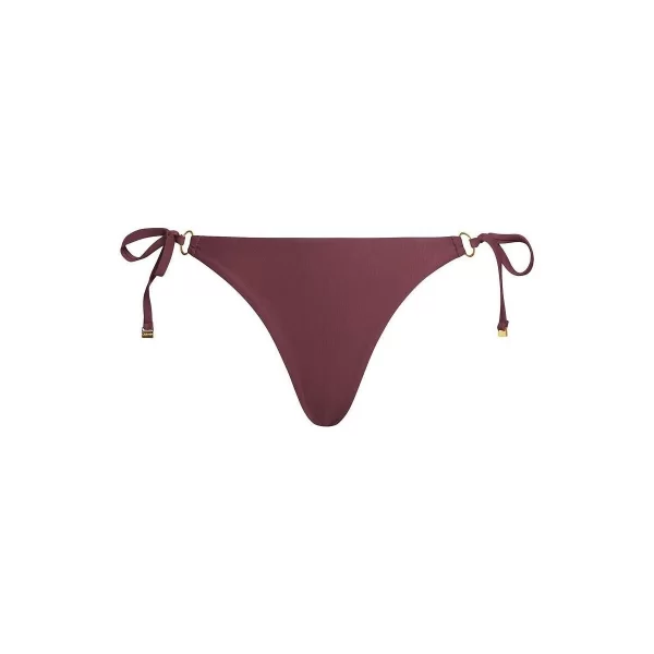 Μαγιό Calvin Klein Jeans STRING SIDE TIE BIKINI BOTTOM WOMEN