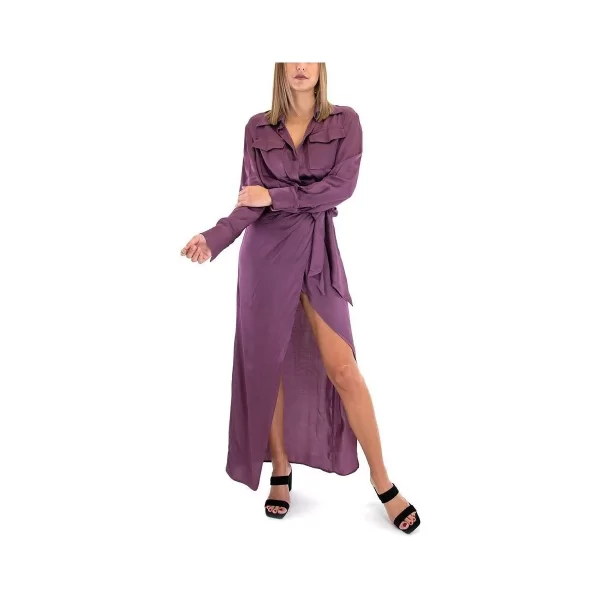 Φορέματα Lace MAXI SHIRTDRESS WOMEN