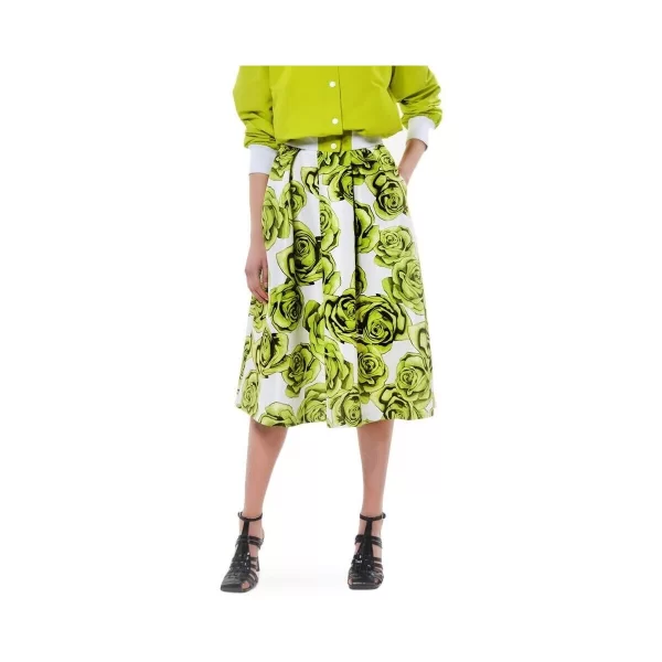 Κοντές Φούστες C.manolo FLORAL MIDI SKIRT WOMEN MANOLO