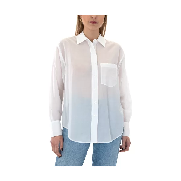 Πουκάμισα Calvin Klein Jeans SHEER TENCEL RELAXED FIT SHIRT WOMEN