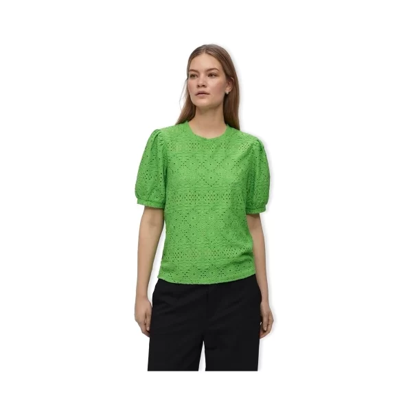 Μπλούζα Object Noos Top Feodora S/S - Vibrant Green