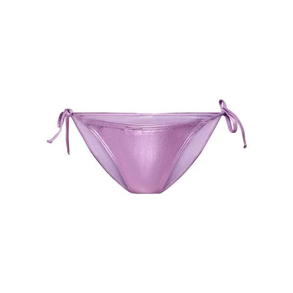 Μαγιό Only ONLISLA SHINY TIE STRING BIKINI BOTTOM WOMEN