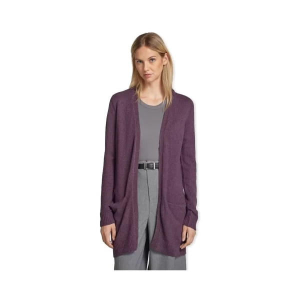 Παλτό Vila Noos Ril Cardigan - Plum Perfect
