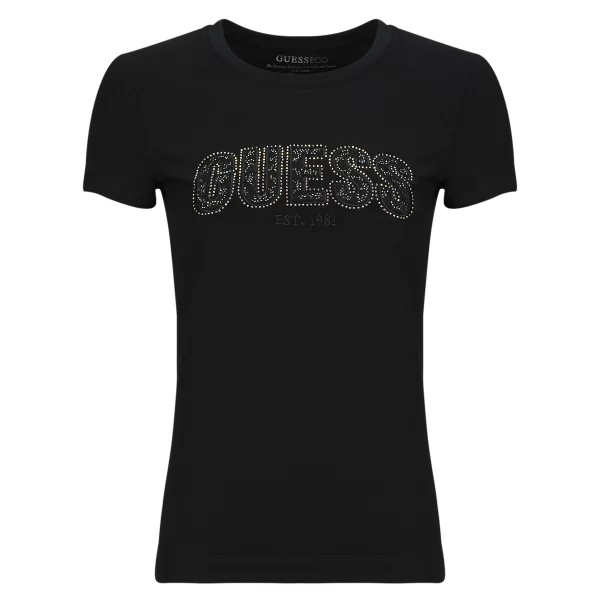 T-shirt με κοντά μανίκια Guess LOGO LACE