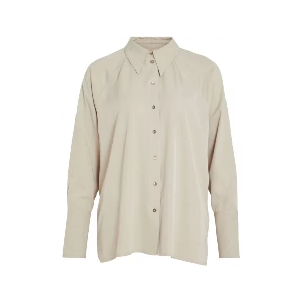 Μπλούζα Vila Shirt Storia L/S - Feather Grey