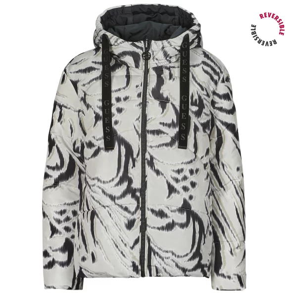 Χοντρό μπουφάν Guess EMELIE REVERSIBLE PUFFER