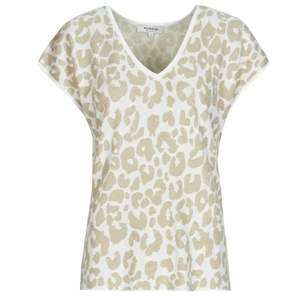 T-shirt με κοντά μανίκια Morgan MZORA