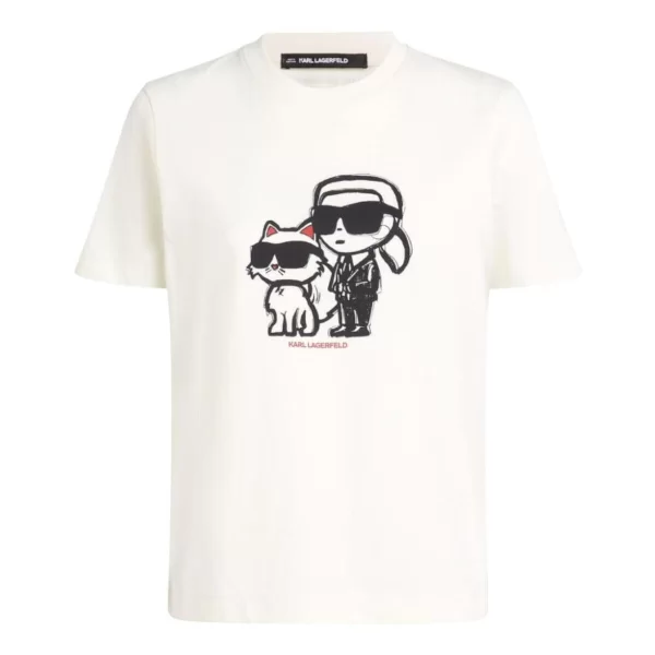 T-shirt με κοντά μανίκια Karl Lagerfeld A1W17129 B09