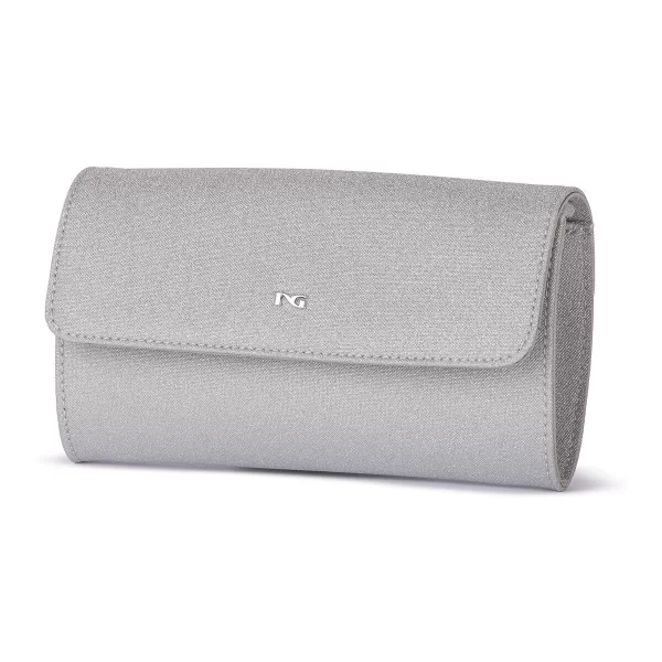 Τσάντα NeroGiardini NERO GIARDINI 700 MICROGLITTERS ARGENTO